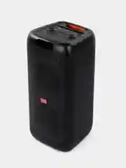 Черный колонка музыкальная портативная 8818 с микрофоном, большая беспроводная блютус акустика