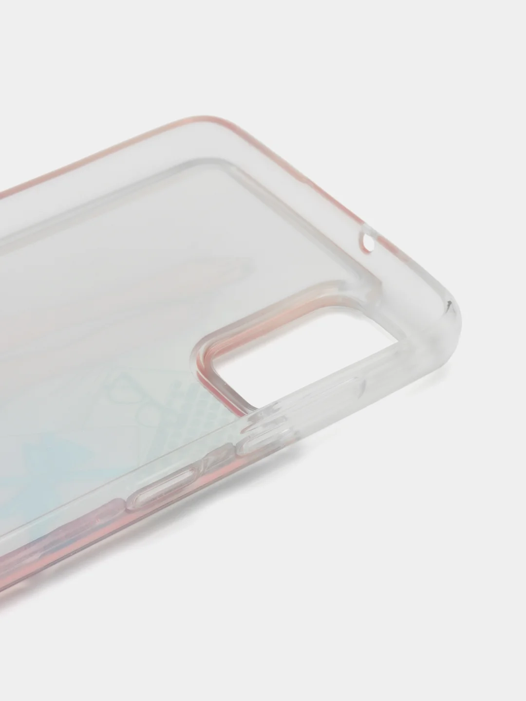 Золотой силиконовый чехол с жидкими блестками для Samsung A41