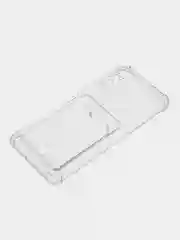 Чехол прозрачный для Tecno spark 8c, 9 pro 8p 7, Pova 4 pro, с визитницей, карманом для карт