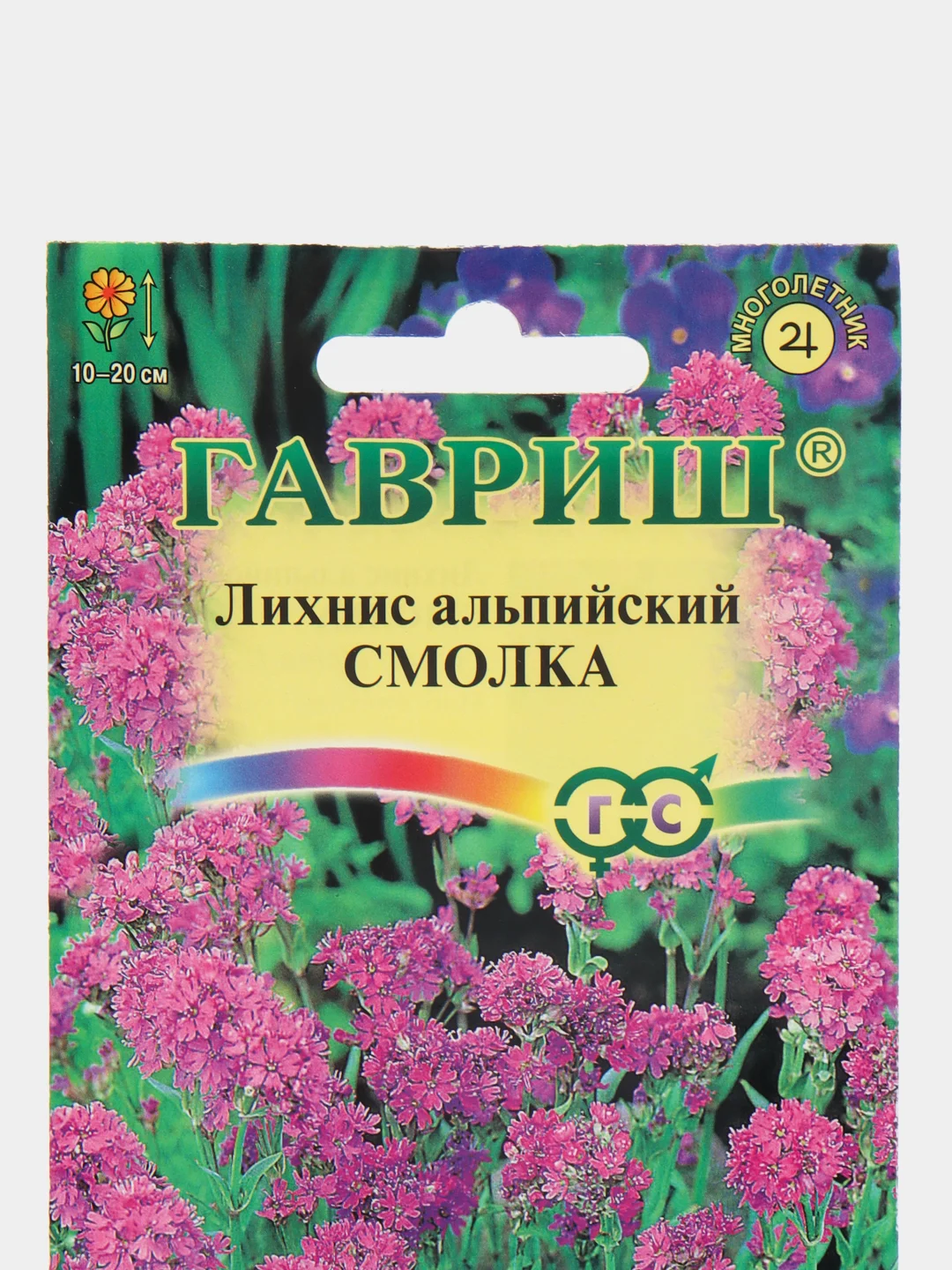 Лихнис альпийский Смолка, семена, цветы