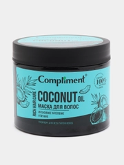 Compliment Маска для волос Интенсивное укрепление и питание Coconut Oil 400 мл