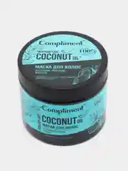 Compliment Маска для волос Интенсивное укрепление и питание Coconut Oil 400 мл
