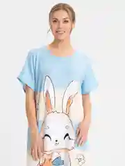 Бирюзовый домашнее платье, туника женская, сорочка женская