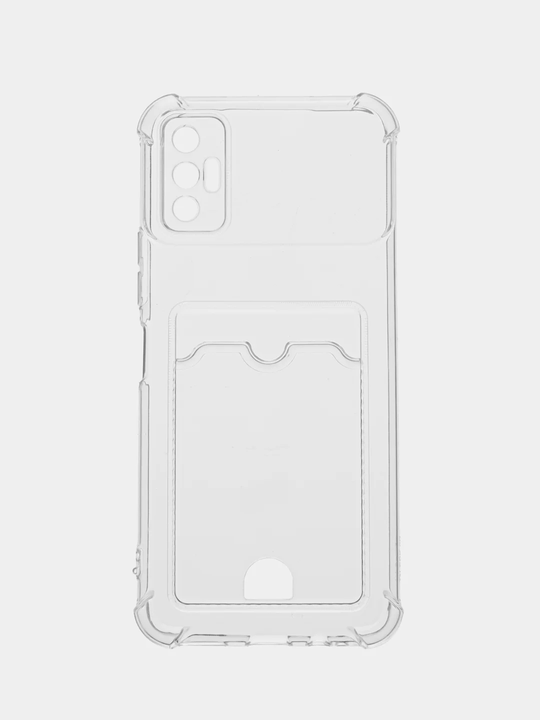 Чехол прозрачный для Tecno spark 8c, 9 pro 8p 7, Pova 4 pro, с визитницей, карманом для карт