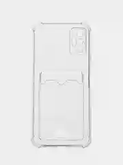 Чехол прозрачный для Tecno spark 8c, 9 pro 8p 7, Pova 4 pro, с визитницей, карманом для карт