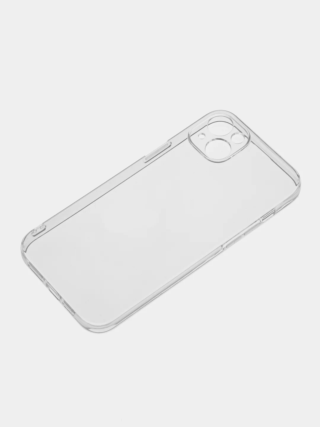 Чехол прозрачный для iPhone (Айфон) 11, 14, 13, 12, XR, XS, 7, 8, Plus, Pro, Max, силикон