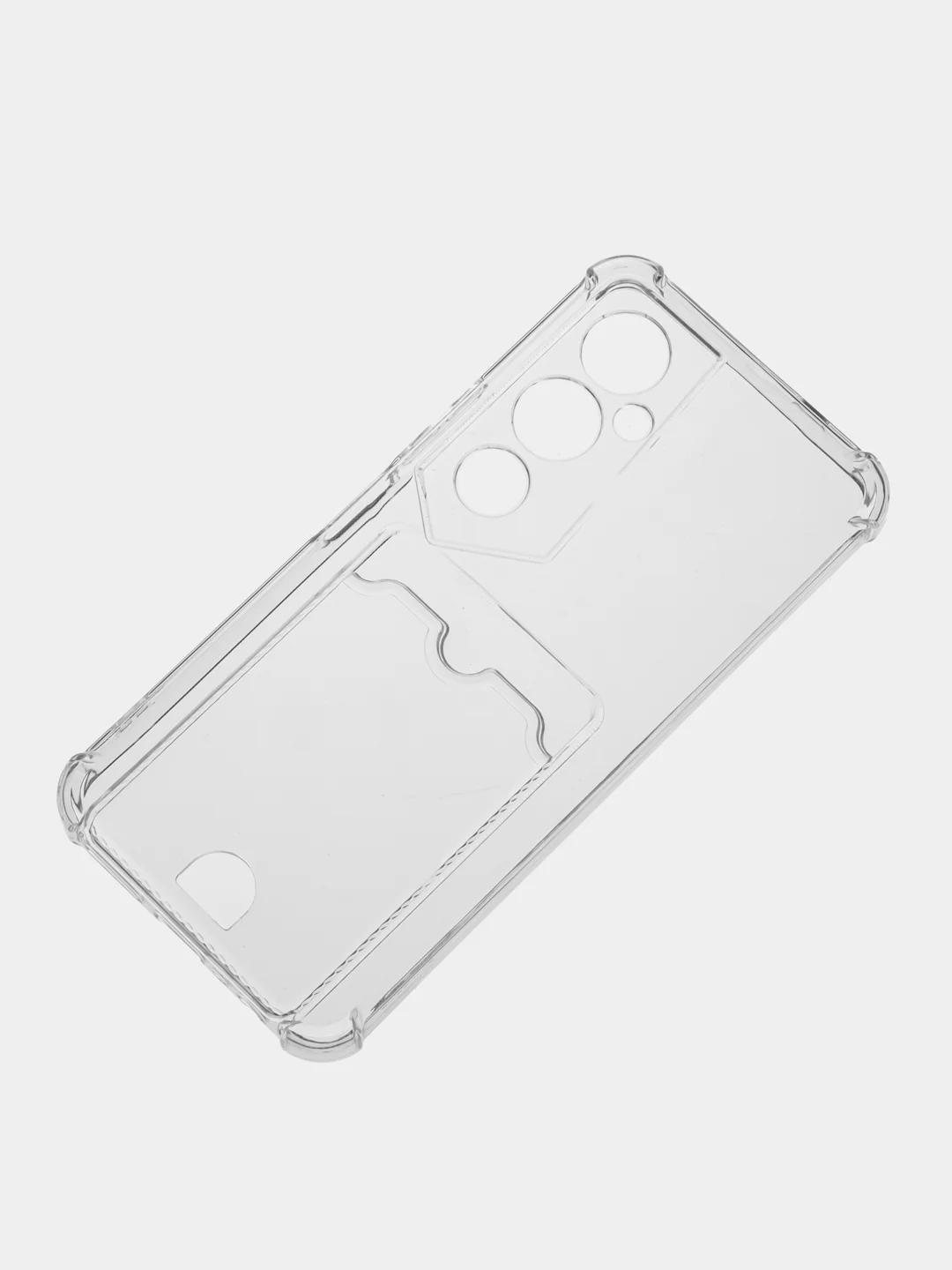 Чехол прозрачный для Tecno spark 8c, 9 pro 8p 7, Pova 4 pro, с визитницей, карманом для карт