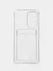 Чехол прозрачный для Samsung A23/A33/A53/A14/A24/A34/A53. с визитницей, карманом для карт