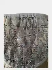 Накладной хвост-шиньон, на лентах, прямые волосы, 60 см