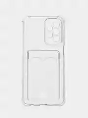 Чехол прозрачный для Samsung A23/A33/A53/A14/A24/A34/A53. с визитницей, карманом для карт