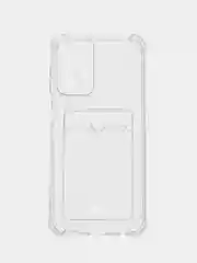 Чехол прозрачный для Samsung A23/A33/A53/A14/A24/A34/A53. с визитницей, карманом для карт