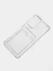 Чехол прозрачный для Samsung A23/A33/A53/A14/A24/A34/A53. с визитницей, карманом для карт
