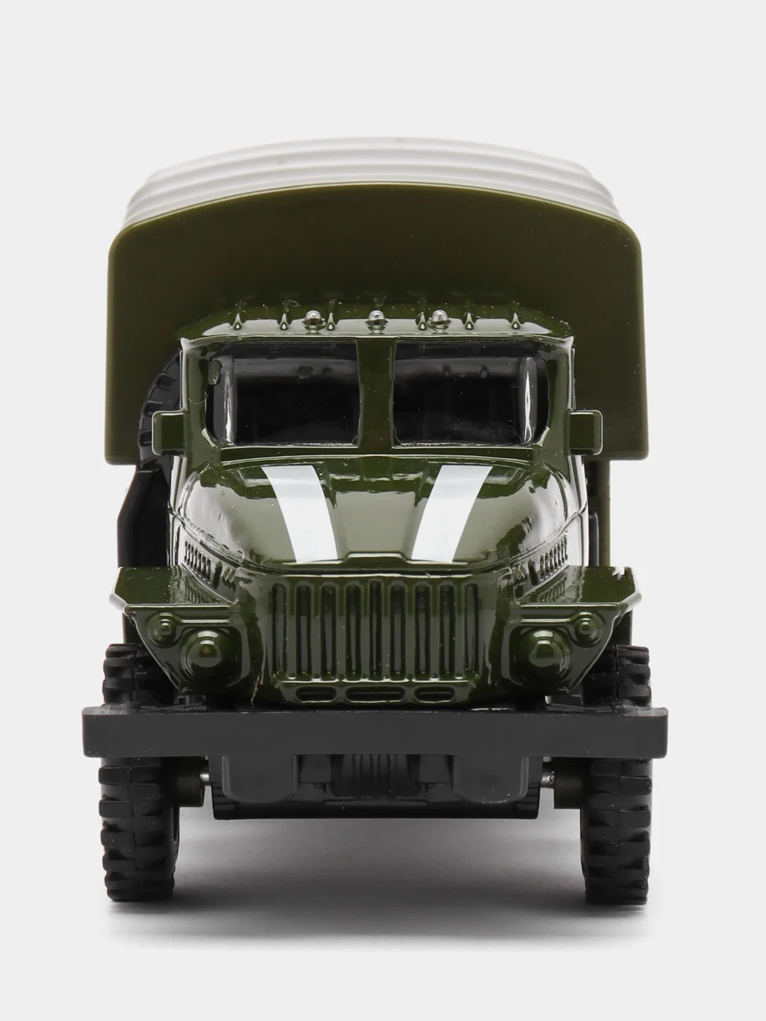 Грузовик металлический Урал "Армия", инерция, масштаб 1:43