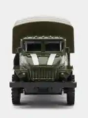 Грузовик металлический Урал "Армия", инерция, масштаб 1:43