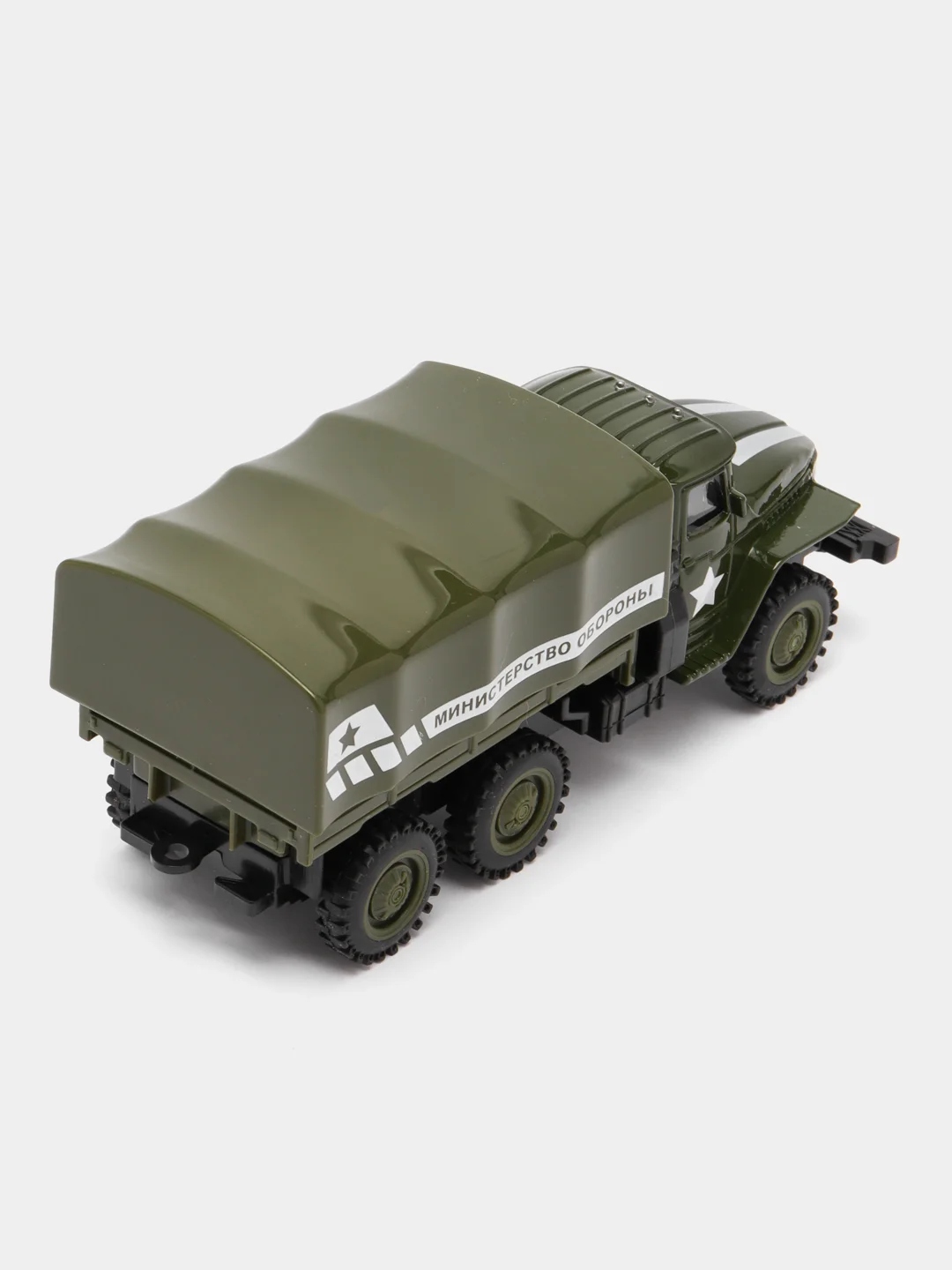 Грузовик металлический Урал "Армия", инерция, масштаб 1:43