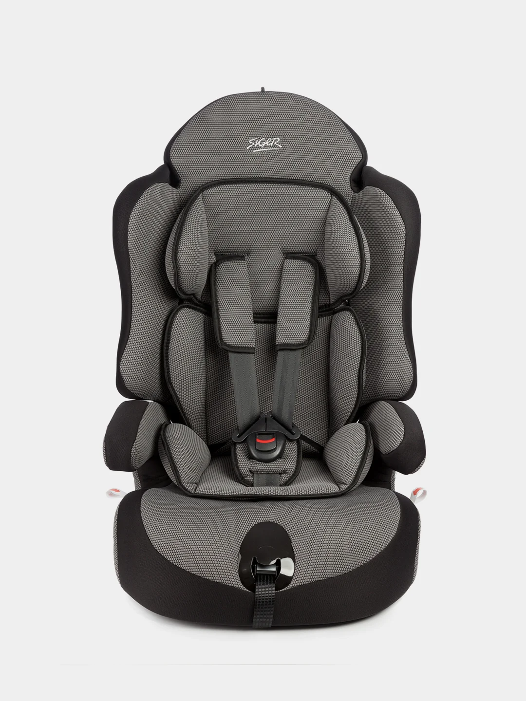 Серый автокресло Siger Прайм Isofix гр.I/II/III