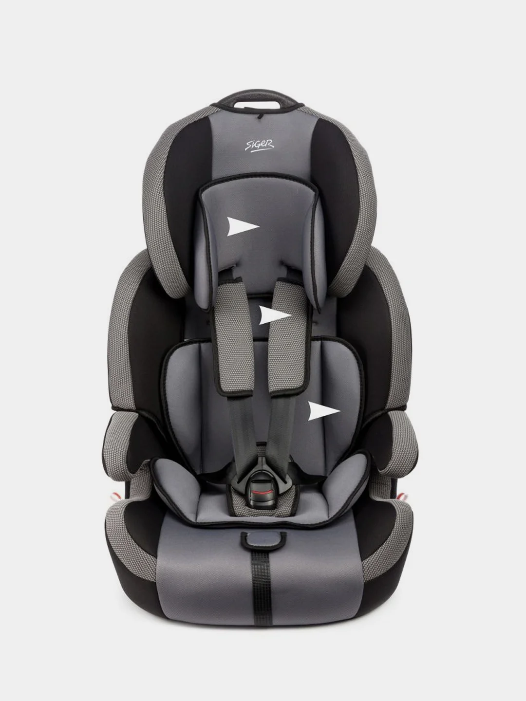 Серый автокресло Siger Стар Isofix Lux гр.I/II/III