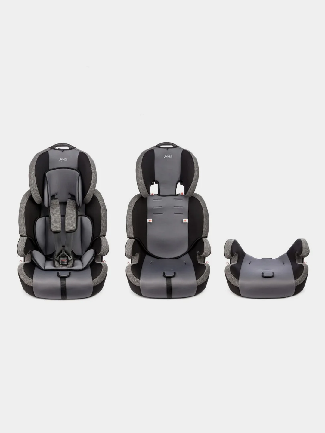 Серый автокресло Siger Стар Isofix Lux гр.I/II/III