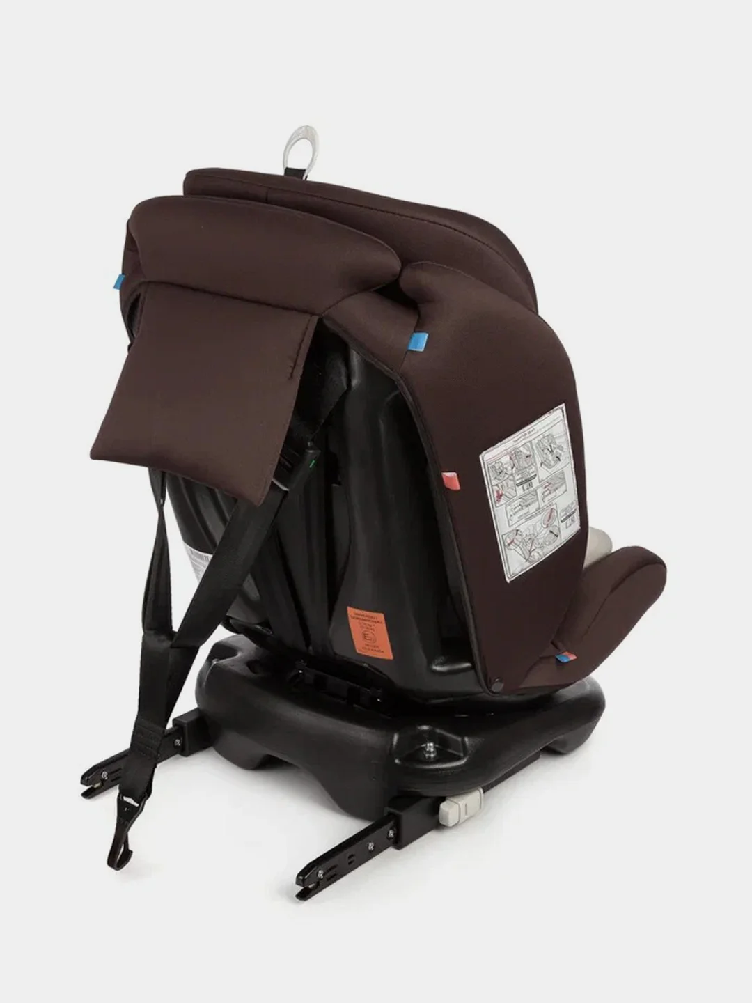 Шоколадный автокресло Siger Престиж Isofix гр.0+/I/II/III