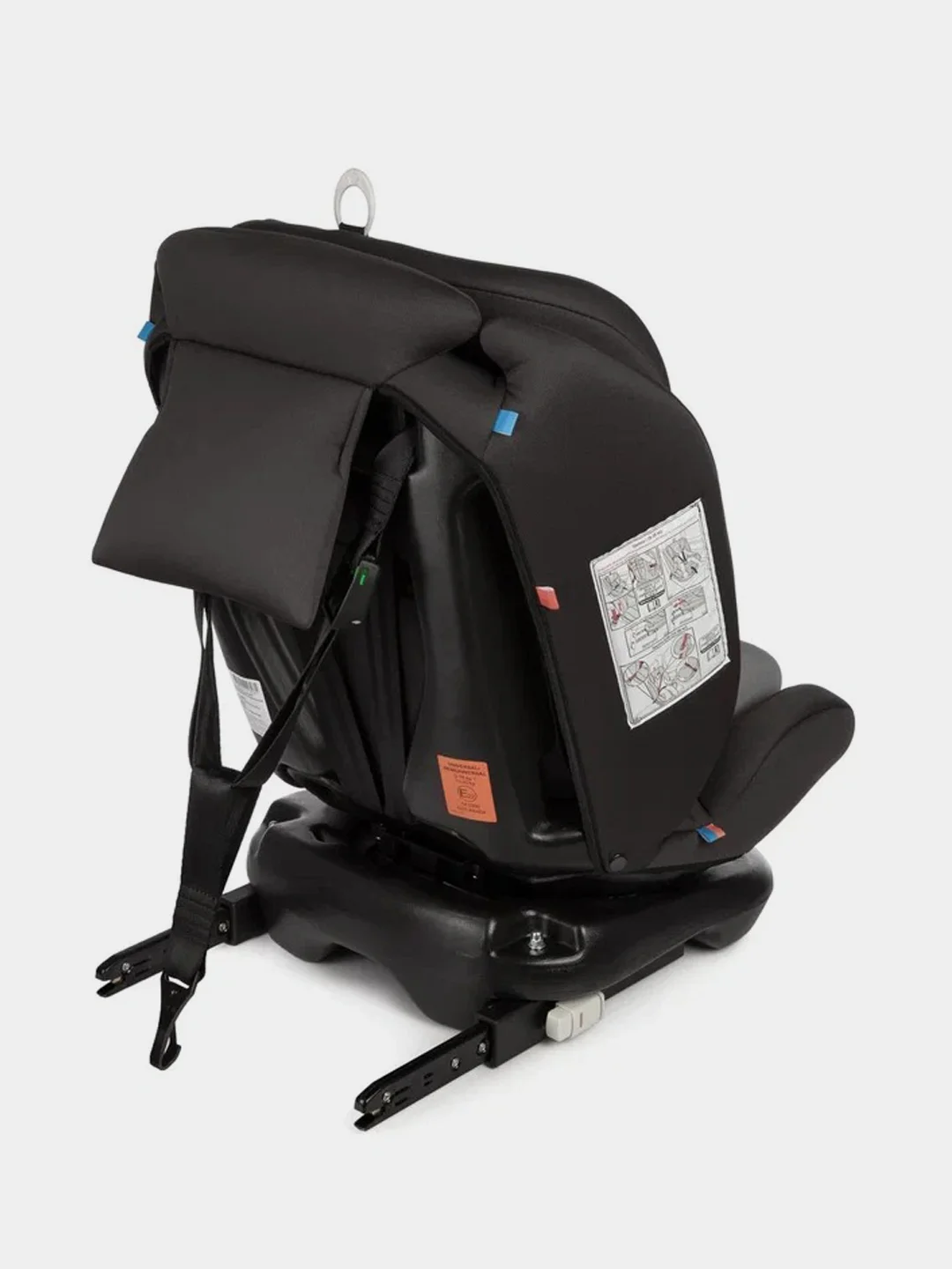 Тёмно-серый автокресло Siger Престиж Isofix гр.0+/I/II/III