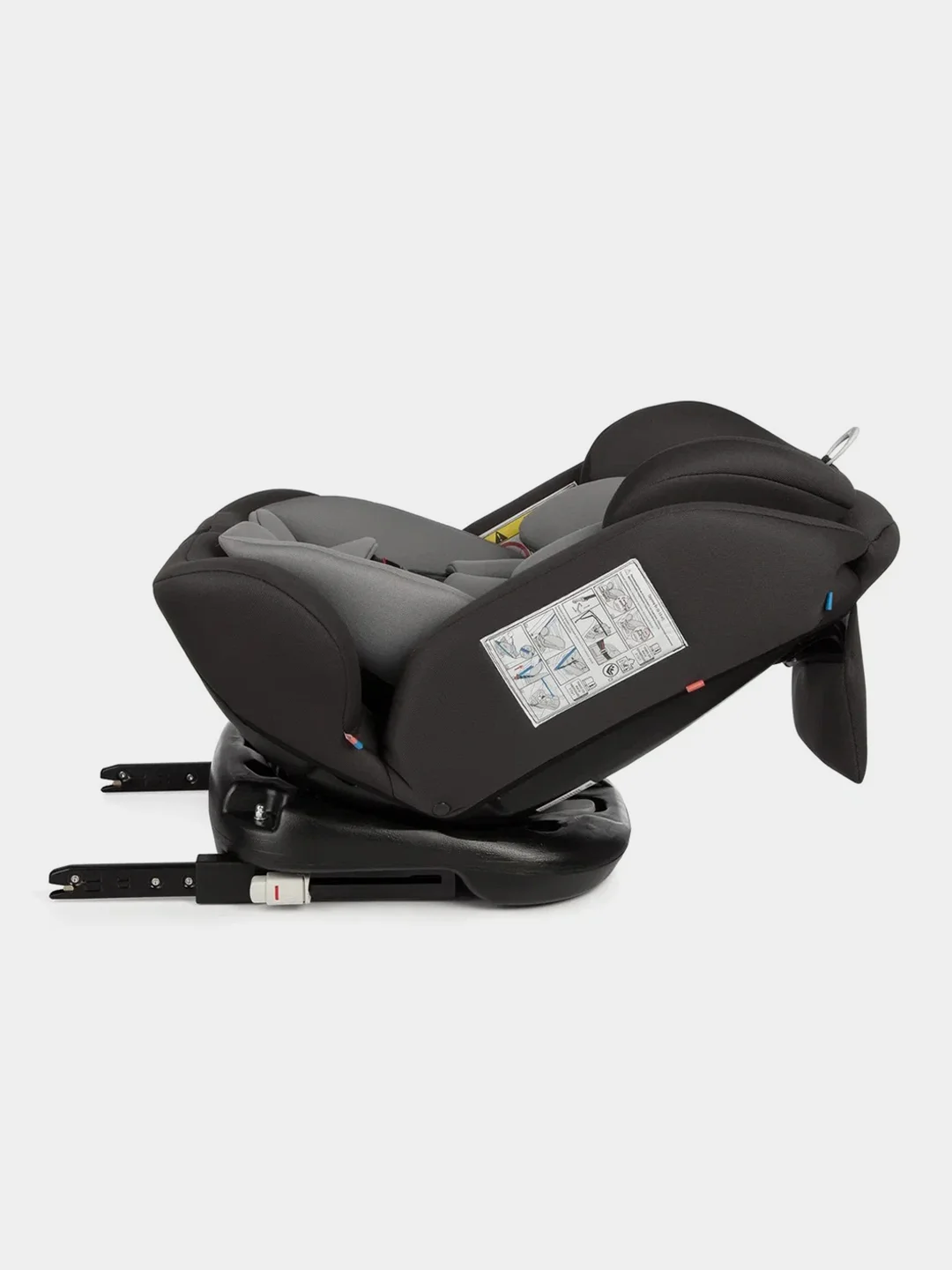 Тёмно-серый автокресло Siger Престиж Isofix гр.0+/I/II/III