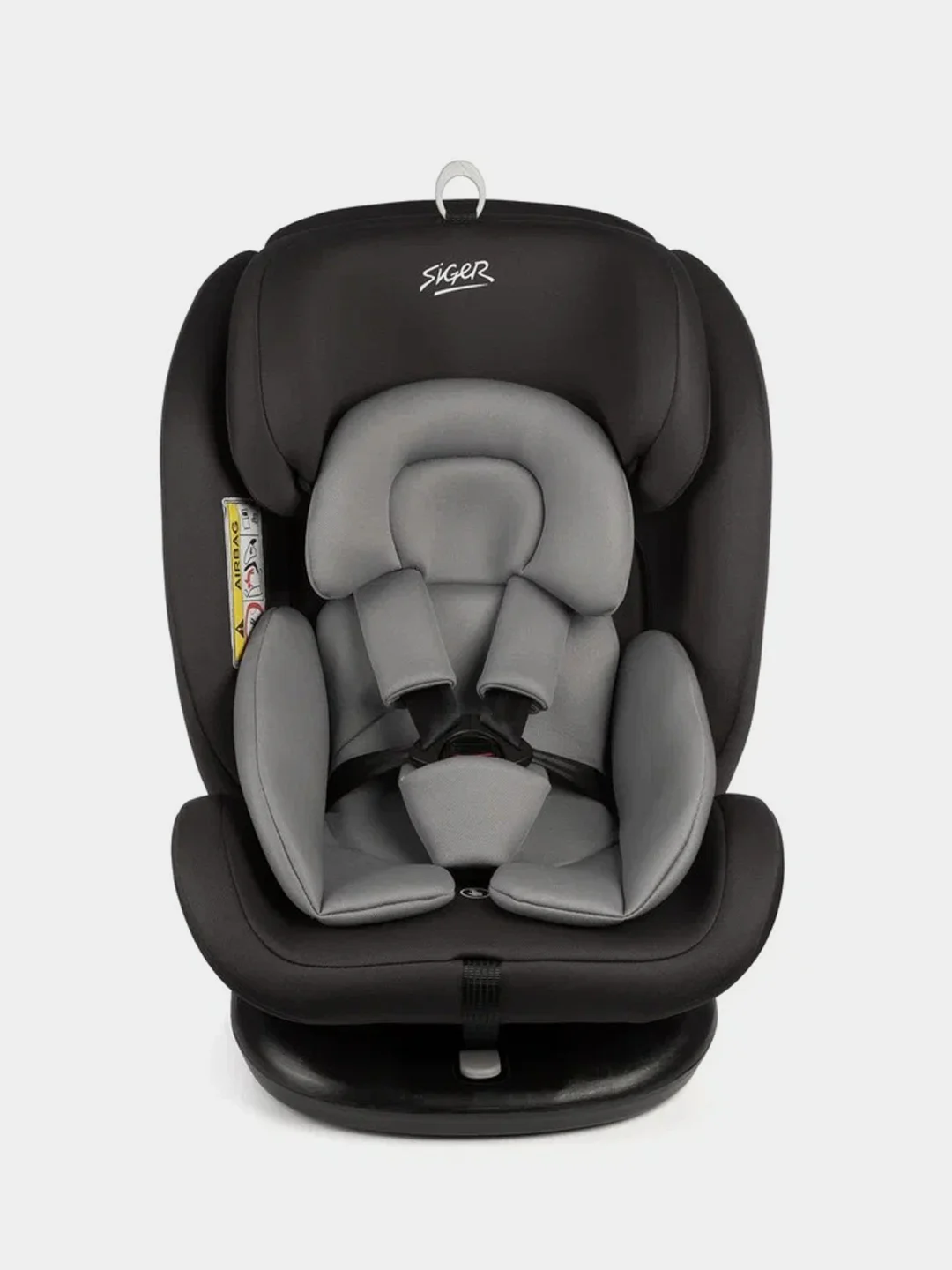 Тёмно-серый автокресло Siger Престиж Isofix гр.0+/I/II/III