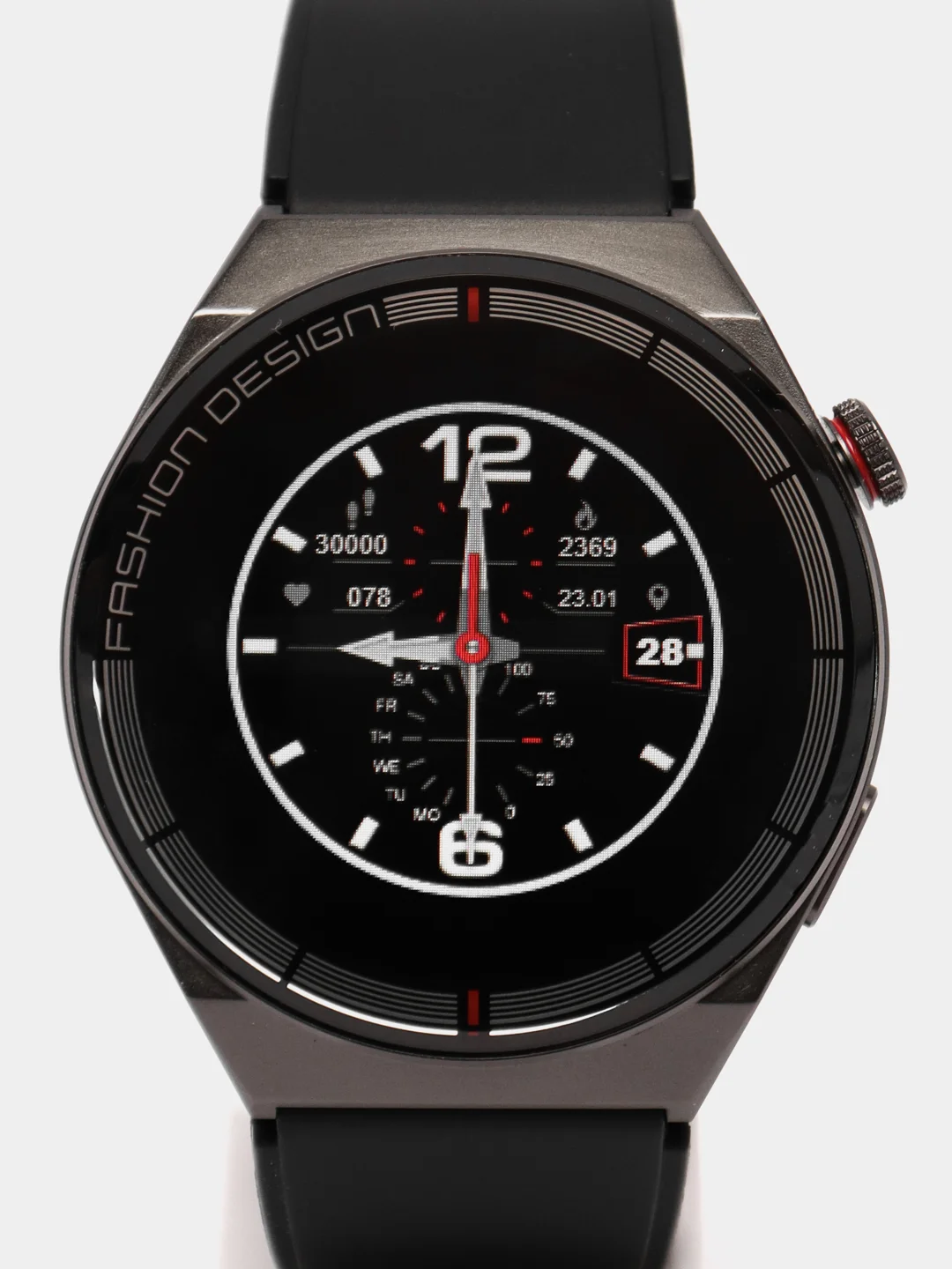 Черный умные смарт часы Smart watch Borofone BD1, BD2, BD3, BD4