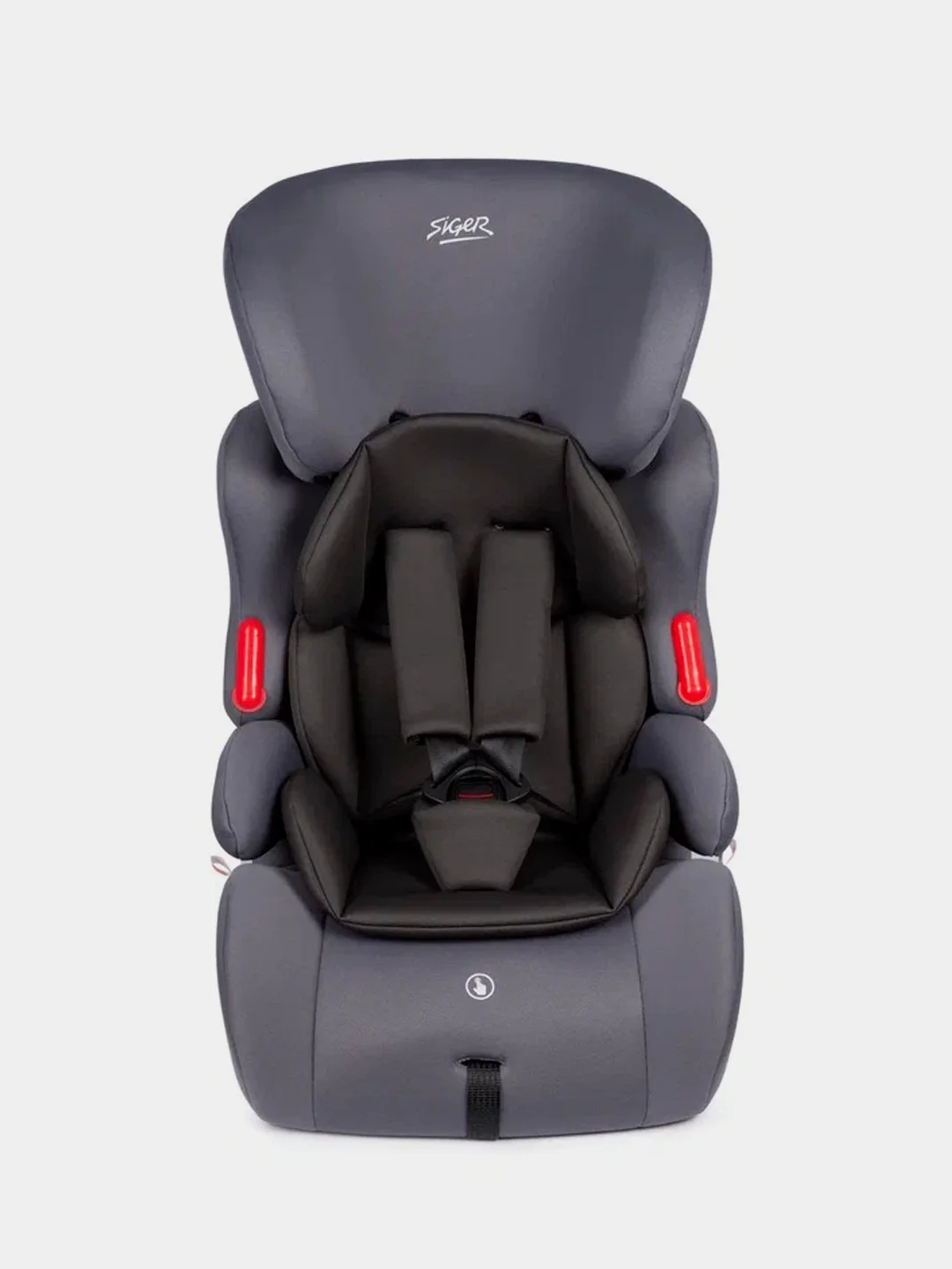 Серый автокресло Siger Космо Lux гр.I/II/III