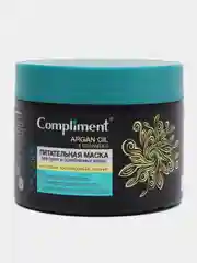 Compliment ARGAN OIL & CERAMIDES Маска питательная для сухих и ослабленных волос 300 мл
