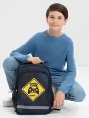 Рюкзак школьный для мальчика Пифагор School, 1 отделение, 3 кармана, Game zone, 271407