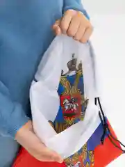 Сумка-мешок на завязках Триколор Рф, с гербом Рф, 32х42 см, Brauberg/staff, 228328