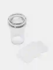 Серый штамп для стемпинга со скрапером