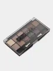 Золотистый хаки тени для век 12-ти цветные ЮниLook, 2 тона