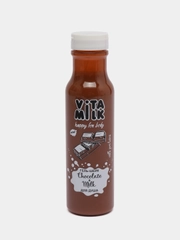 Гель-шейк VitaMilk, для душа, Шоколад и молоко, 350 мл