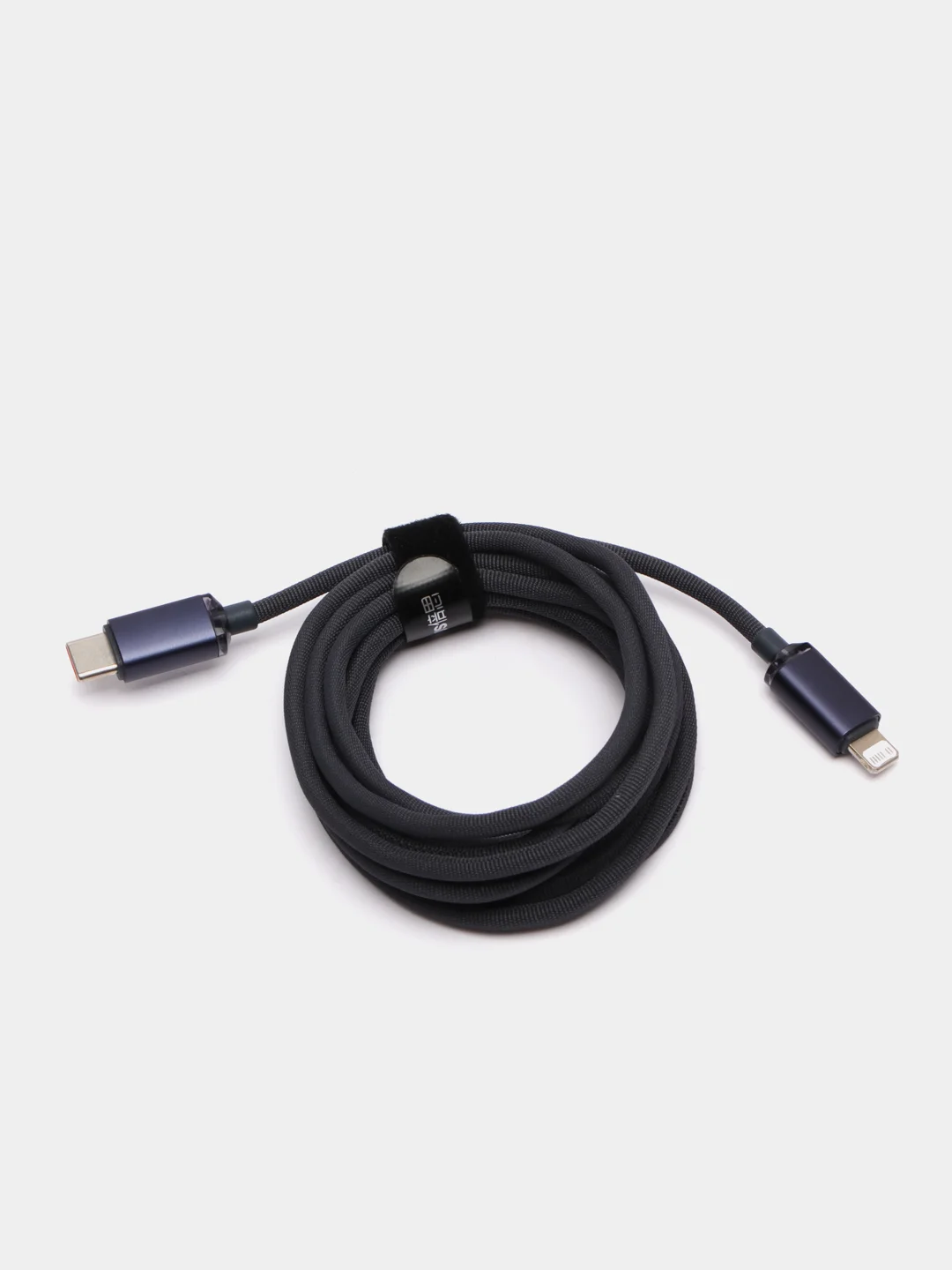 Черный кабель Baseus Crystal Fast Charging Data Cable Type-C to Lightning 20W 1,2-2 m (для iPhone)