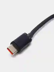 Черный кабель Baseus Crystal Fast Charging Data Cable Type-C to Lightning 20W 1,2-2 m (для iPhone)
