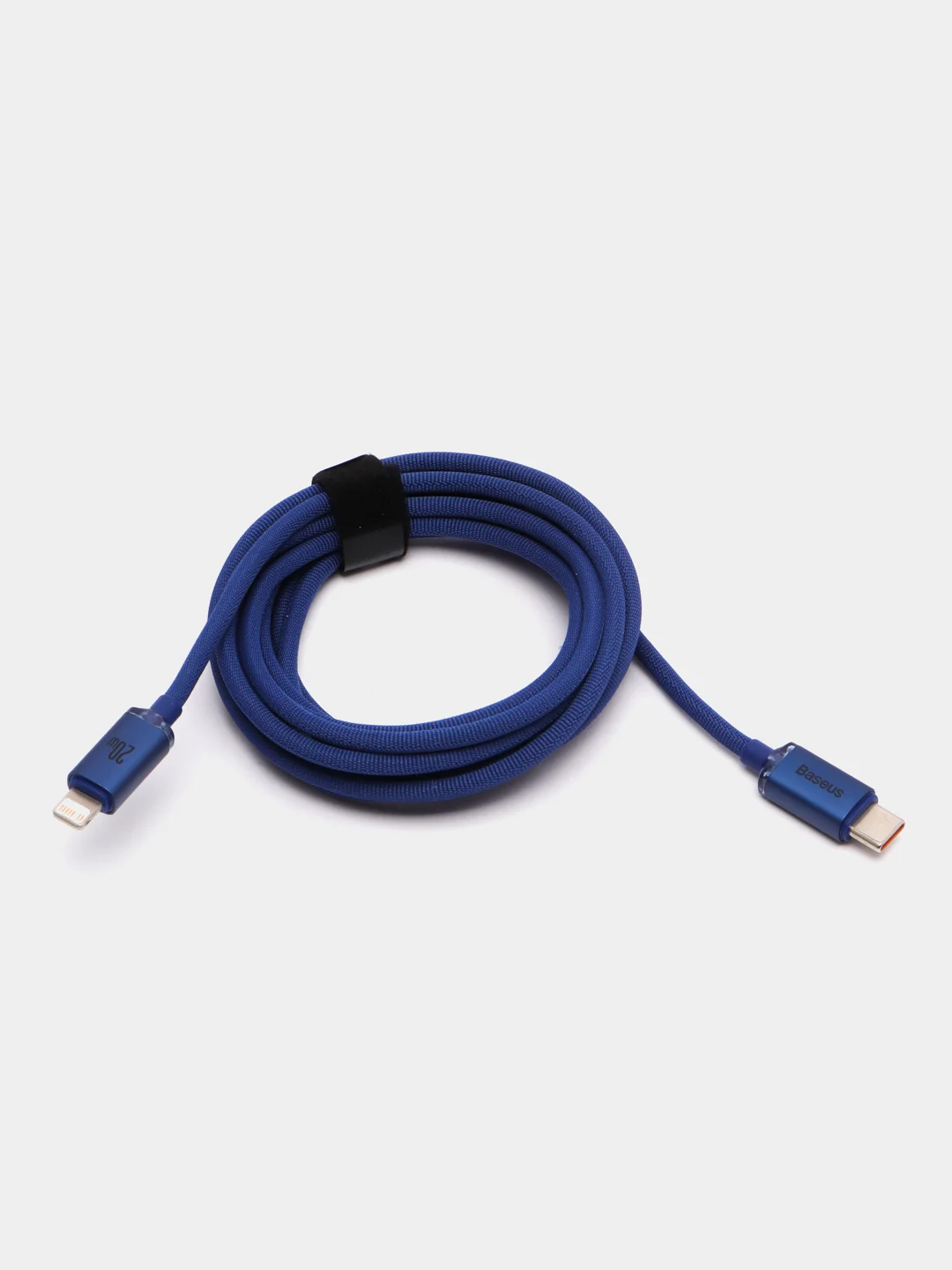 Синий кабель Baseus Crystal Fast Charging Data Cable Type-C to Lightning 20W 1,2-2 m (для iPhone)