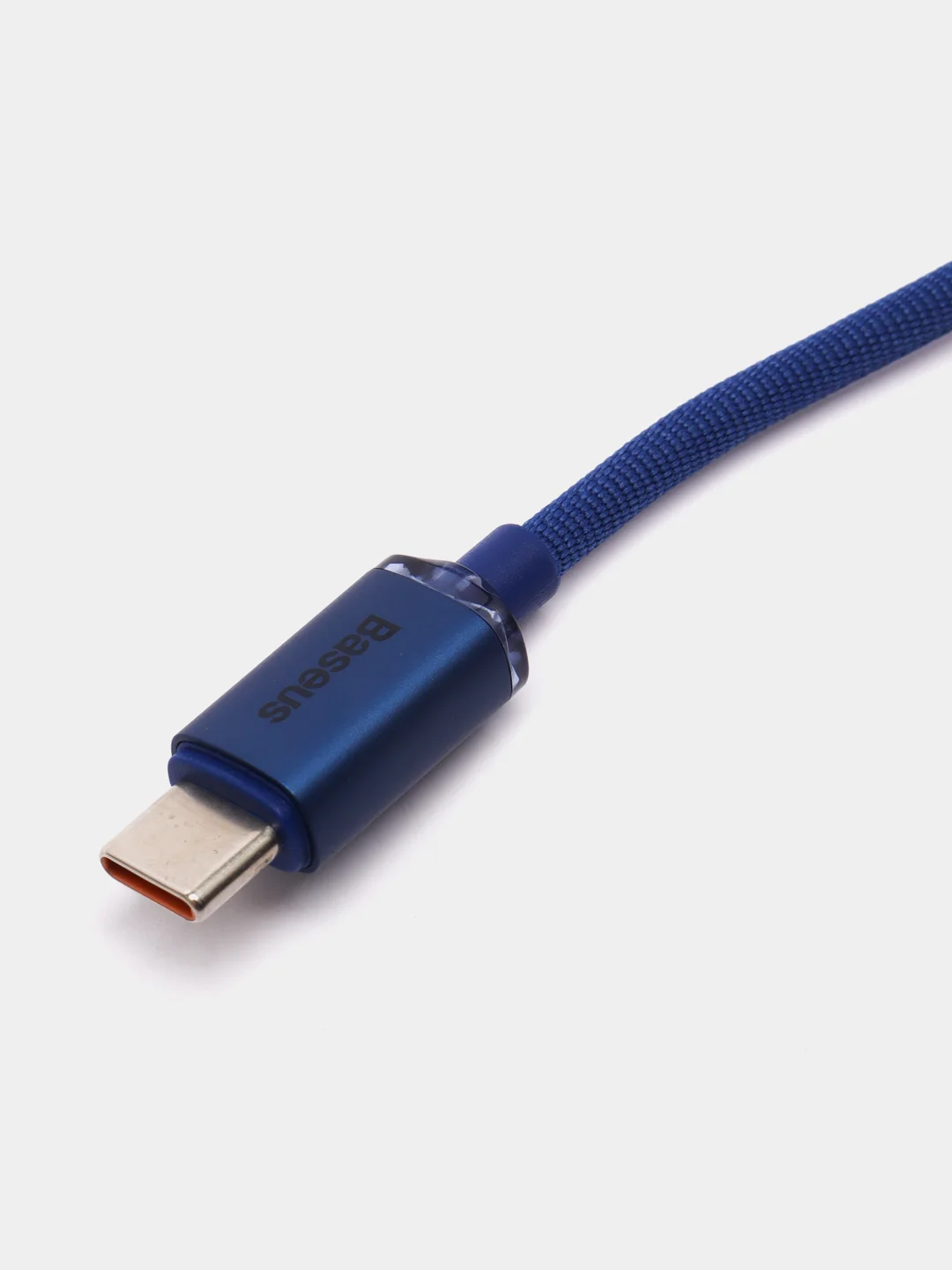 Синий кабель Baseus Crystal Fast Charging Data Cable Type-C to Lightning 20W 1,2-2 m (для iPhone)