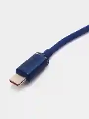 Синий кабель Baseus Crystal Fast Charging Data Cable Type-C to Lightning 20W 1,2-2 m (для iPhone)