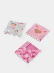 Вишнёвый стикеры с сердечками