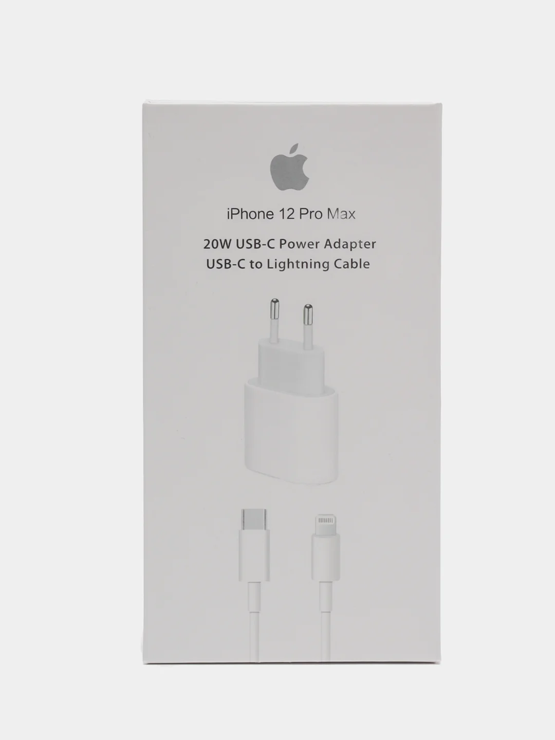 Зарядное устройство для iPhone, блок Type-C, PD, 20W + кабель Type-C/Lightning