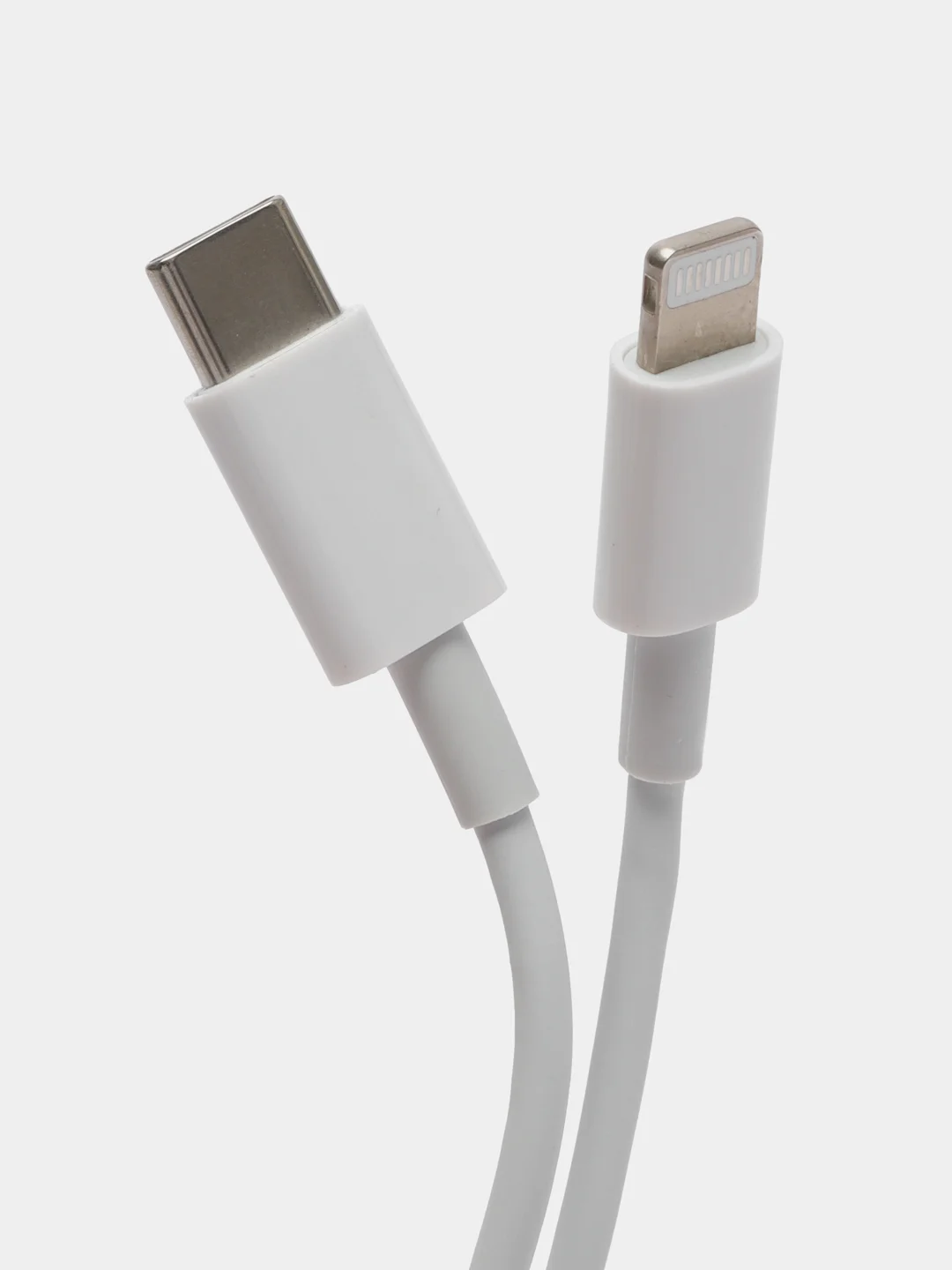 Белый зарядное устройство для iPhone, блок Type-C, PD, 20W + кабель Type-C/Lightning
