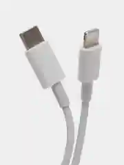 Белый зарядное устройство для iPhone, блок Type-C, PD, 20W + кабель Type-C/Lightning