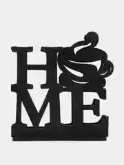 Черный салфетница из фанеры Home