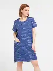 Голубой платье для дома, туника, Lilians