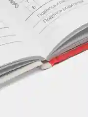 Красный дневник для старших классов, школьный, 5-11 класс, твёрдая обложка