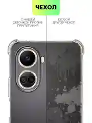 Противоударный чехол BROSCORP для Huawei Nova 10 SE силиконовый с усиленными углами
