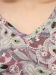 Розовый пижама женская с брюками, Lilians