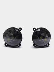 Противотуманные фары LED, 7 линз, для LADA Granta 1, Kalina свет желто/белый