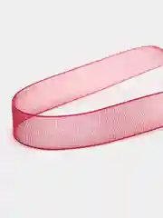 Бордовый подхват-зажим для штор магнитный односторонний "Квадрат"